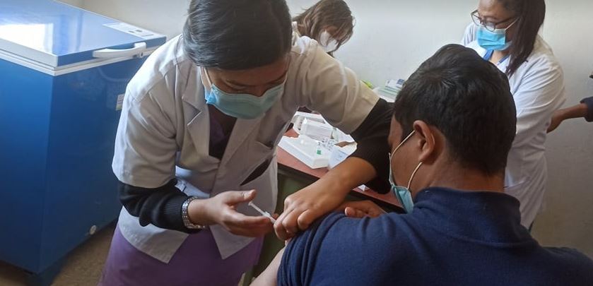 नेकका विद्यार्थीले लगाए कोभिड– १९ विरुद्धको खोप