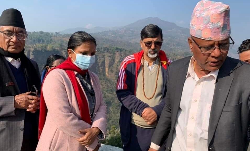 एमसीसी संसदमाः अर्थमन्त्री गुप्तेश्वर महादेवको दर्शनमा