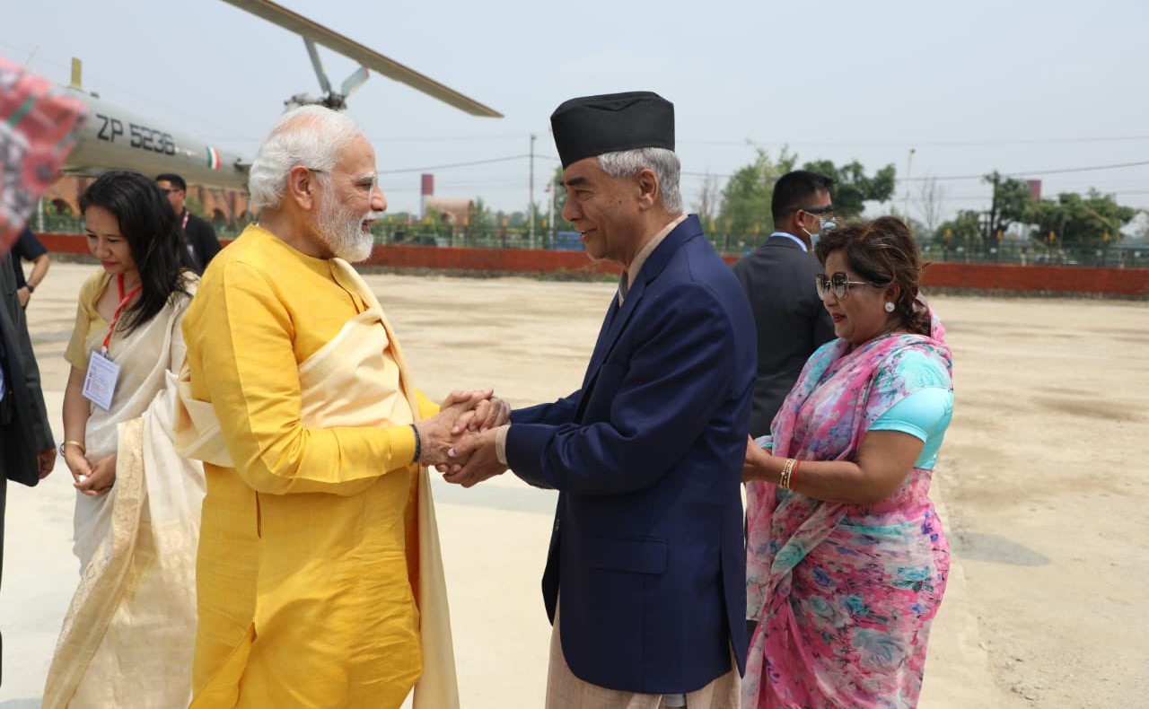 वैशाख पूर्णिका दिन लुम्बिनीमा गाैतम बुद्धको जन्म : नरेन्द्र मोदी