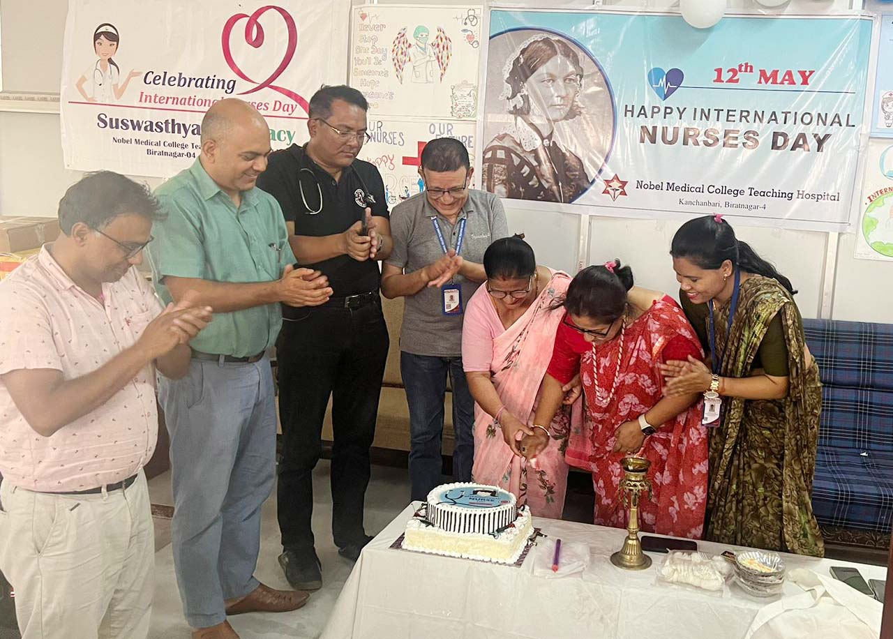 नोबेलमा मनाइयो नर्सिङ्ग दिवस