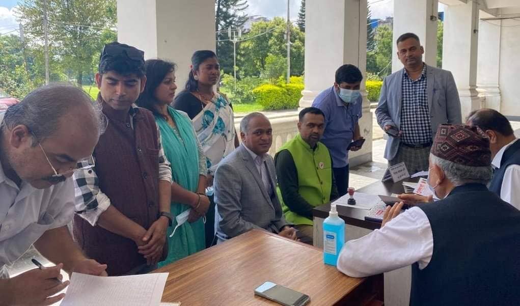 निर्वाचन आयोगमा सिके राउतकाे जनमत पार्टी एक नम्बरमा दर्ता