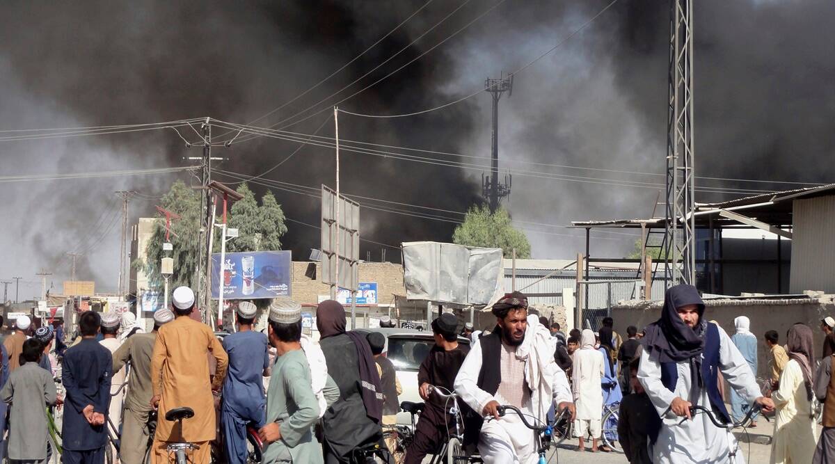 अफगानिस्तानको विदेश मन्त्रालयबाहिर आत्मघाती हमला