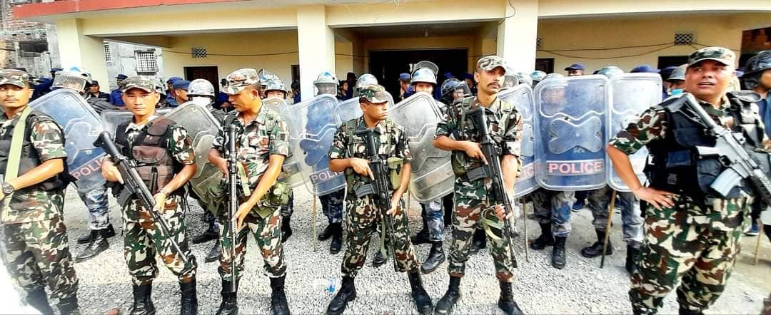 धरानमा मतगणना स्थगित, सुरक्षाका लागि सेना परिचालन