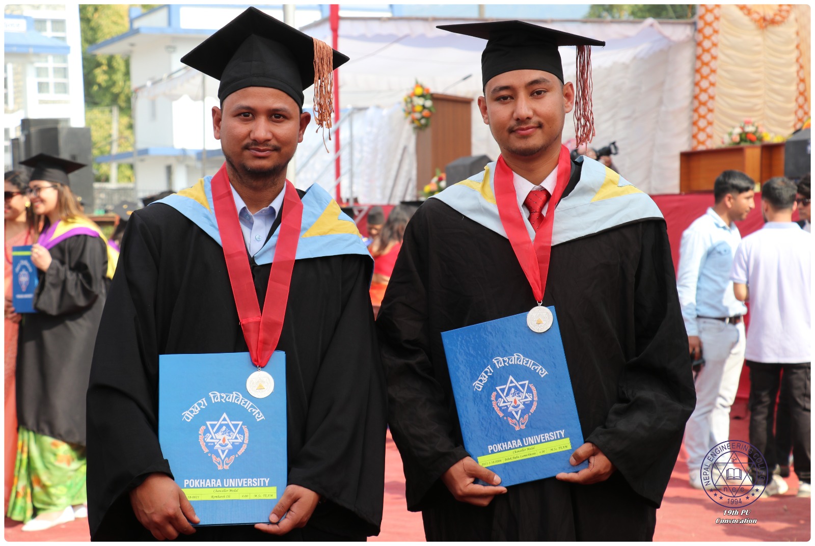 नेकका दुई विद्यार्थीलाई कुलपति पदक, २९ जना विद्यार्थी डीन लिस्टमा