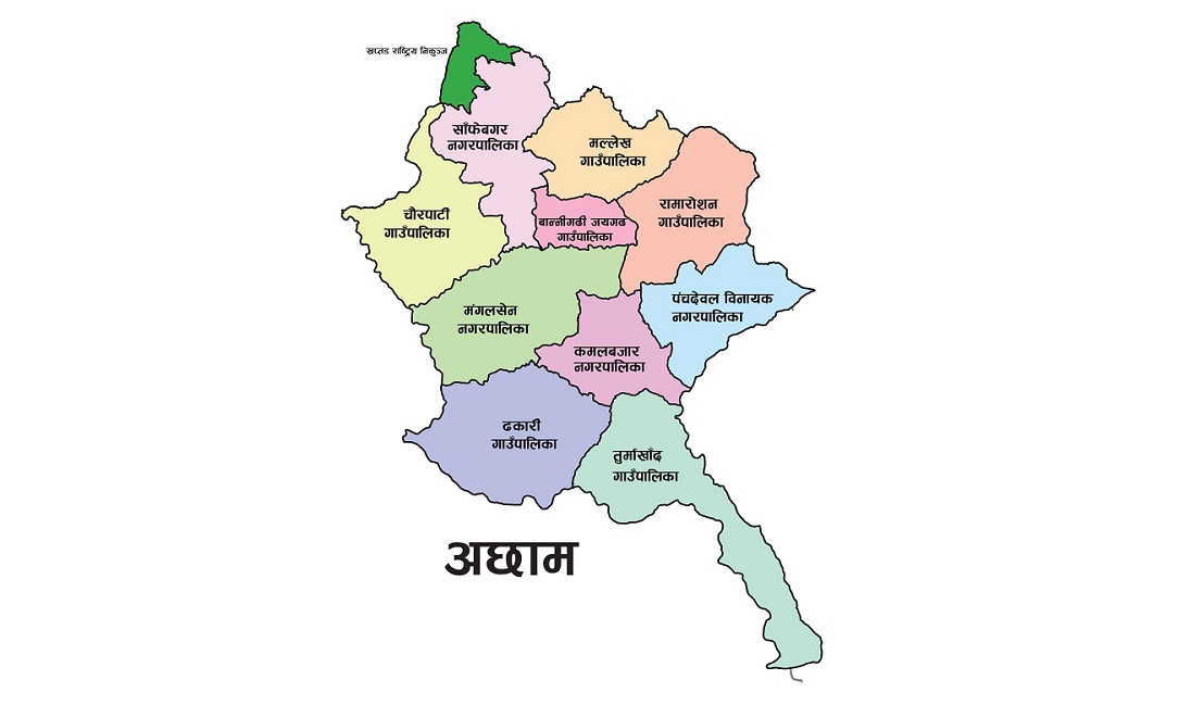 अछामका १९ वडामा कांग्रेसले ९ जित्दा, एमाले र माओवादीकाे कति ?