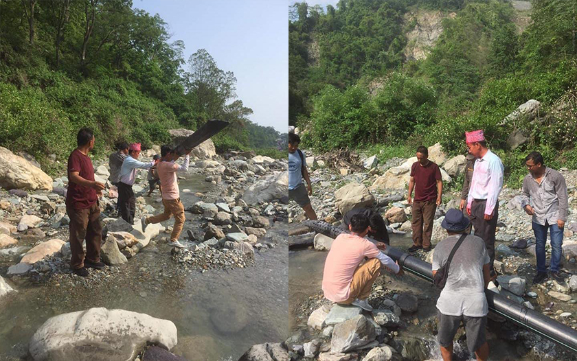जीतमा लगाएको अबिर नपखालिँदै खानेपानी समस्या हल गर्न फिल्डमा उत्रिए धरानका मेयर
