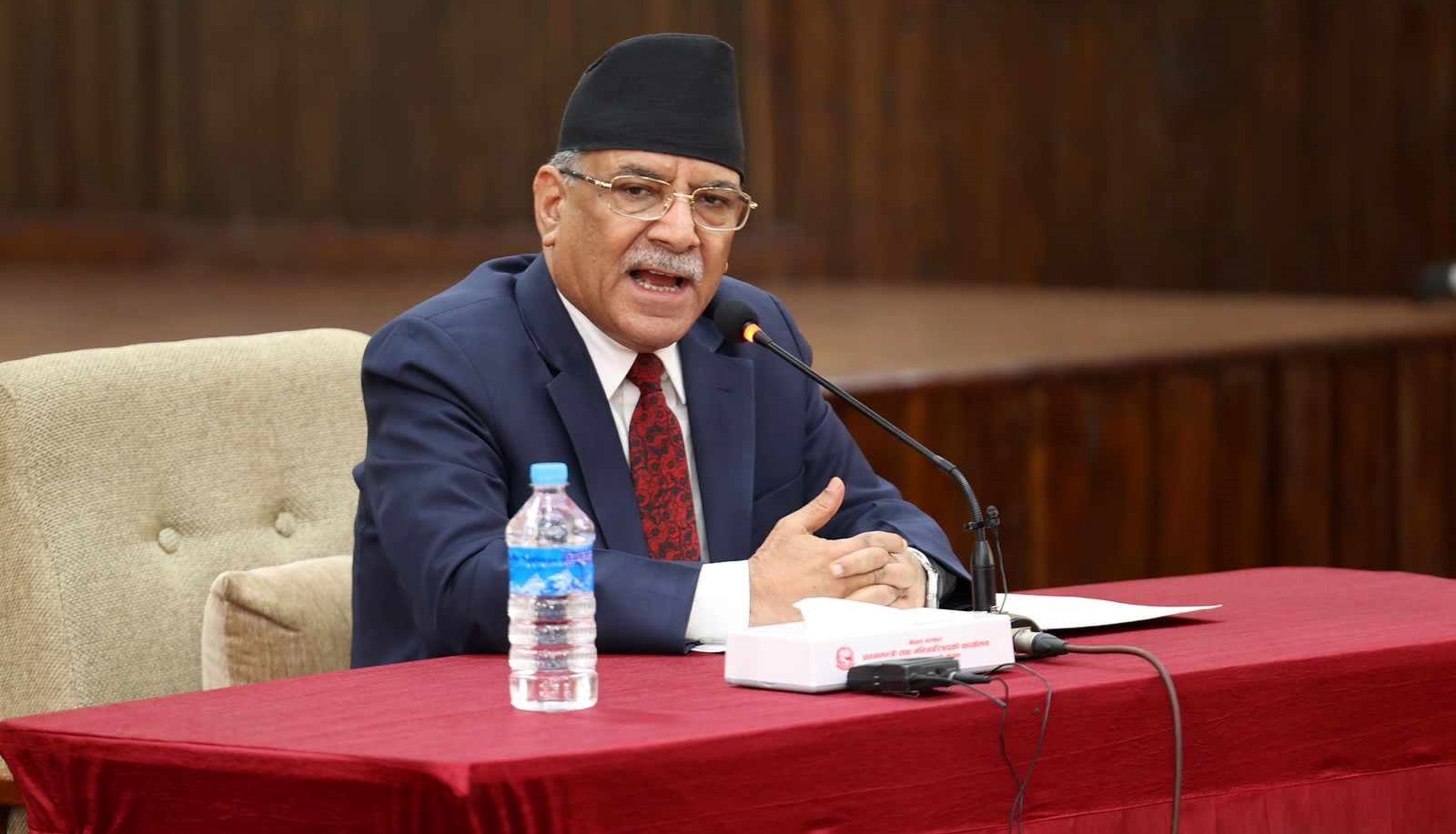 यसपटक म कुनै नराम्रो काम गर्दिन, नराम्रो हुन दिन्न: प्रधानमन्त्री प्रचण्ड