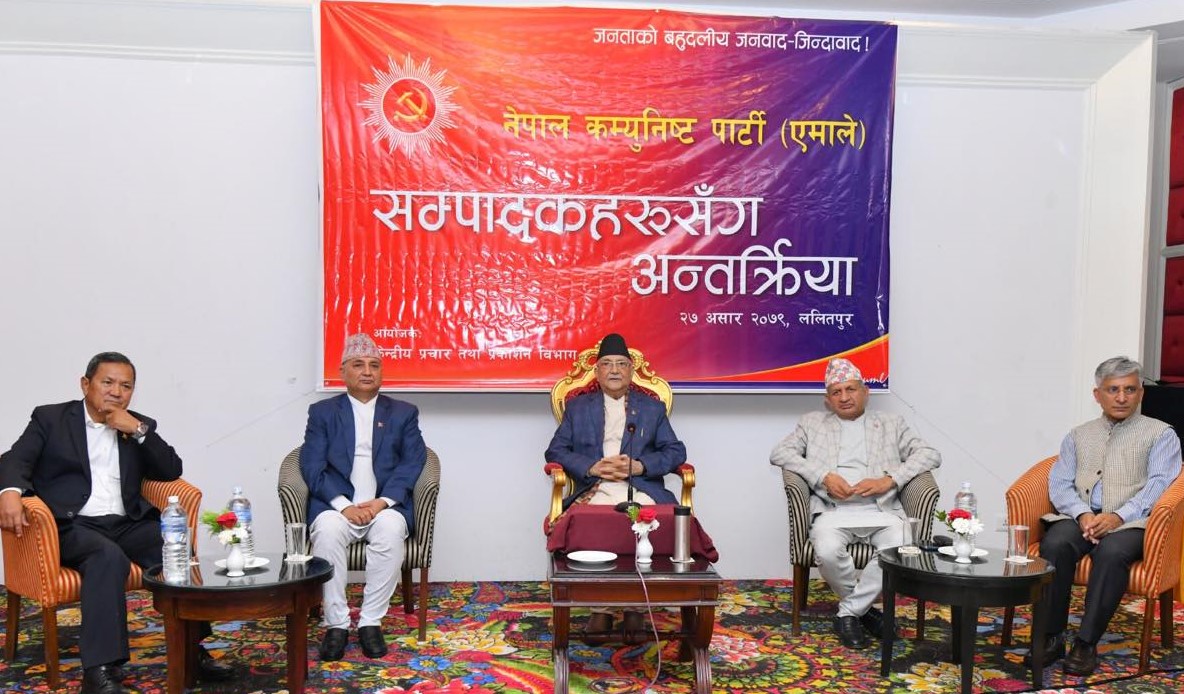 ‘एमालेले नक्कली बिहे गरेर सक्कली डिभोर्स गर्दैन’ केपी शर्मा ओली