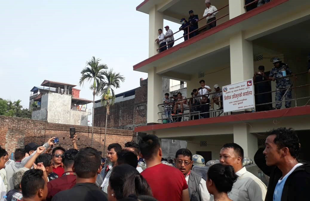 सुचारू भयाे धरानकाे मतगणना